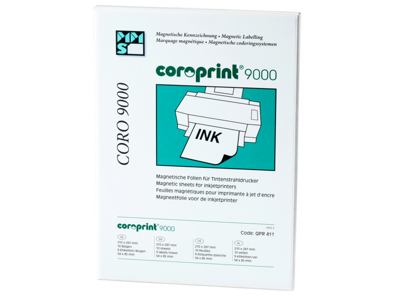 Feuille magnétique à imprimer