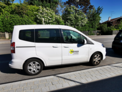 Magnet publicitaire pour voiture