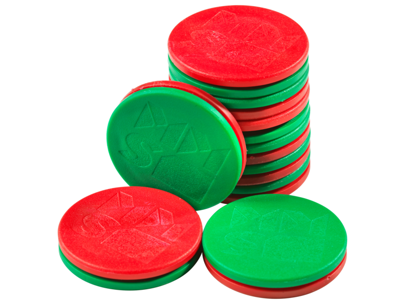 Bunte Magnete beidseitig magnetisch