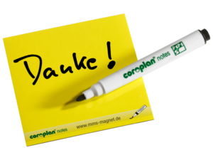 Magnetische Postits