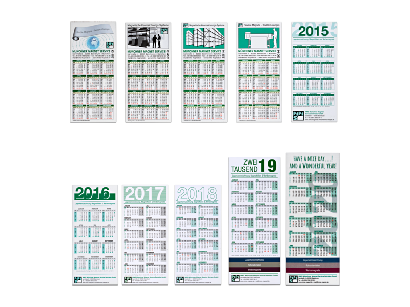 MMS Calendrier magnétique