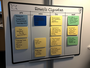Magnetische Planungstafel