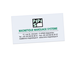 Carte de contact magnétique