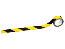 Bande de marquage magnétique en rouleau NOIR/JAUNE ou BLANC/ROUGE