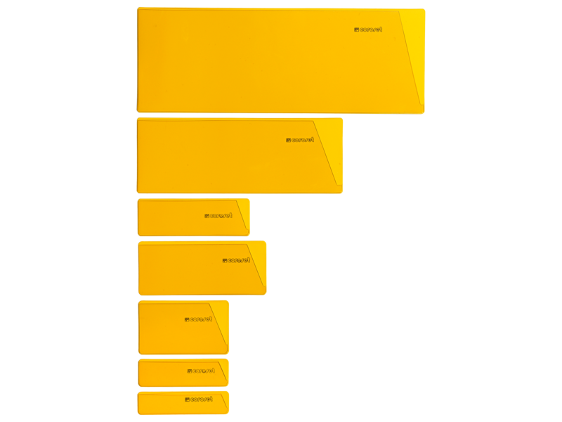 Porte étiquette magnétique format standard