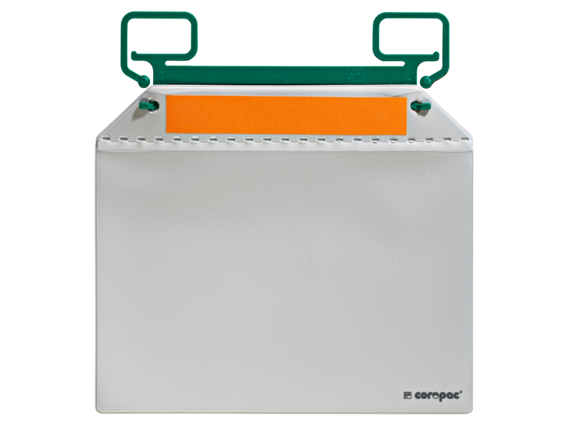 Pochette magnétique pour rayonnage