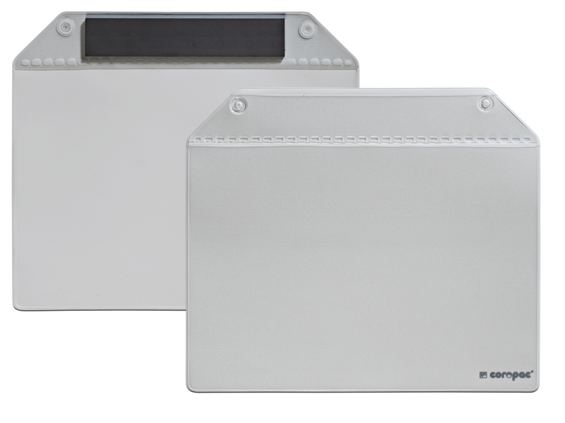 Porte document avec ruban magnétique