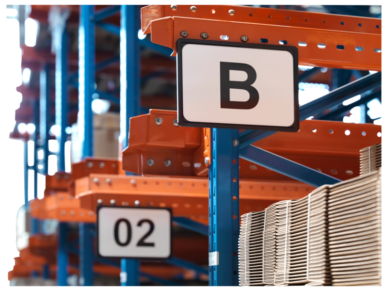 Panneau magnétique d'identification et de référencement